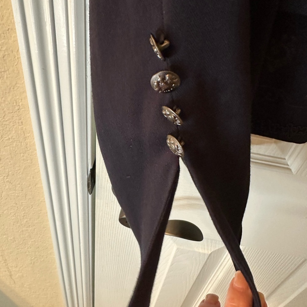 Lane Bryant Black Embroidered Blazer - Picture 3 of 7